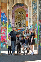 Graffiti Pier Family Shoot