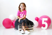 Isabella turns FIVE